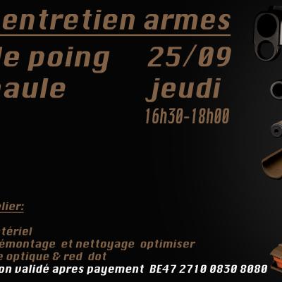 atelier entretien arme