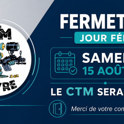 Fermeture 15 août