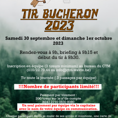 Tir bûcheron 